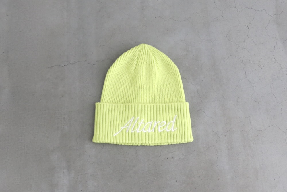 altared(륿) "Merino Wool LOGO Embroidery Beanie"