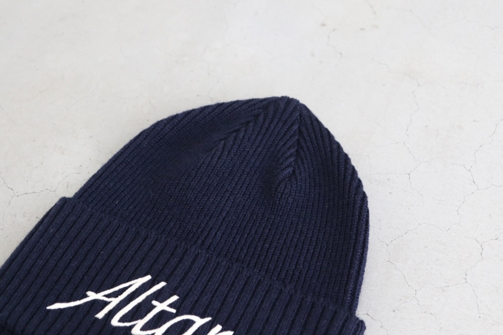 altared(륿) "Merino Wool LOGO Embroidery Beanie"