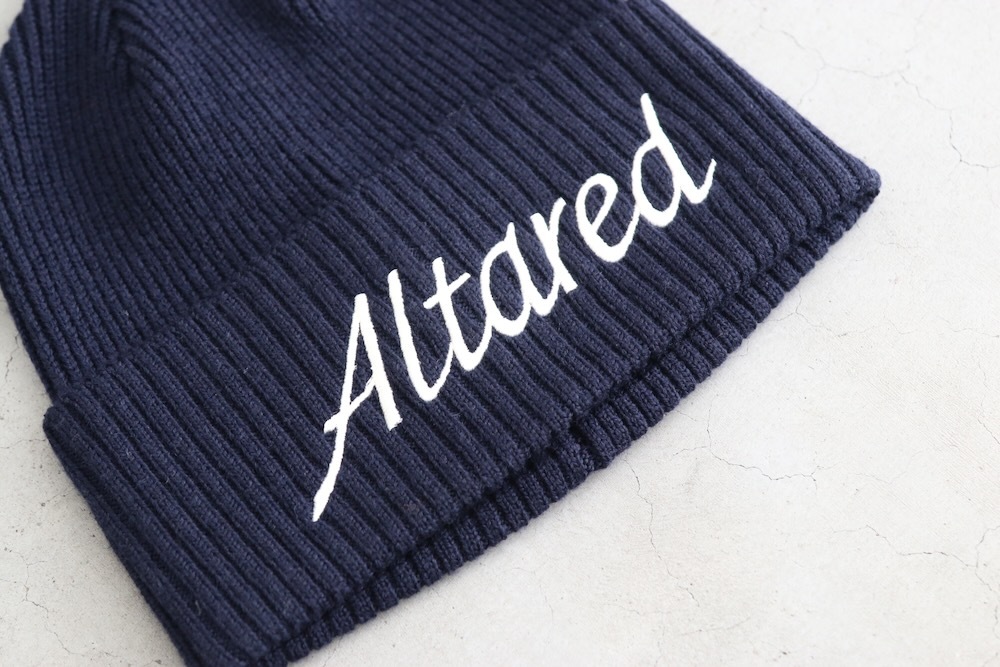 altared(륿) "Merino Wool LOGO Embroidery Beanie"