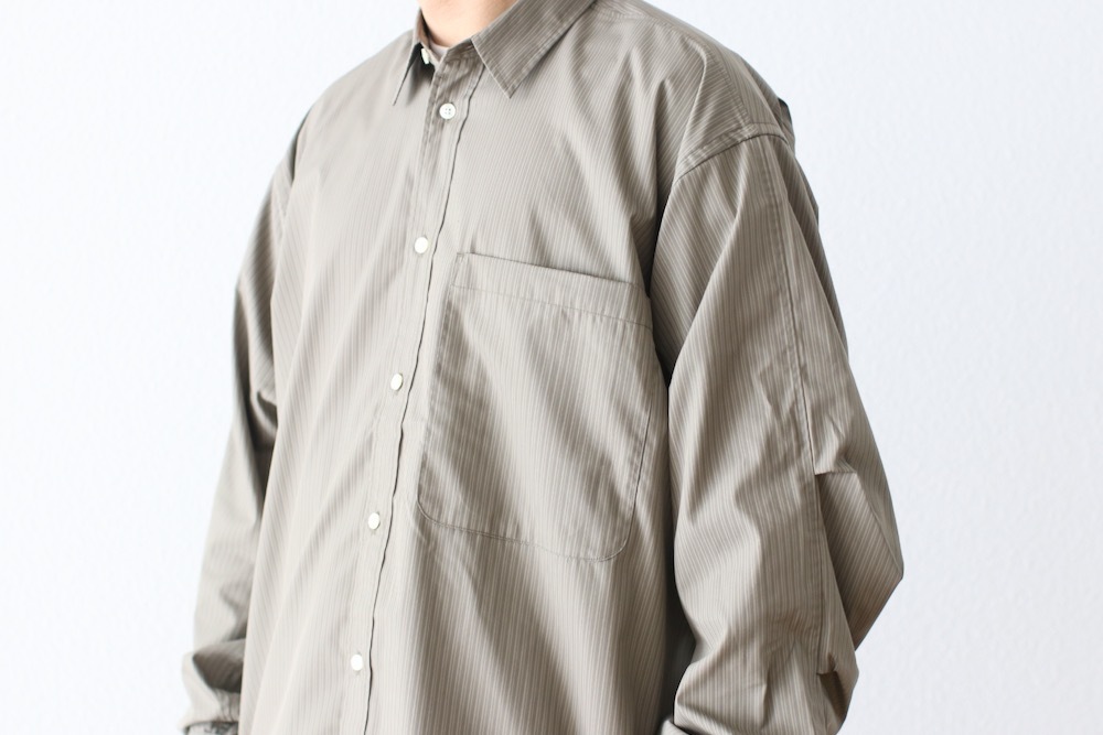 DAIWA PIER39( ԥƥʥ) "TECH REGULAR STRIPE SHIRT L/S"