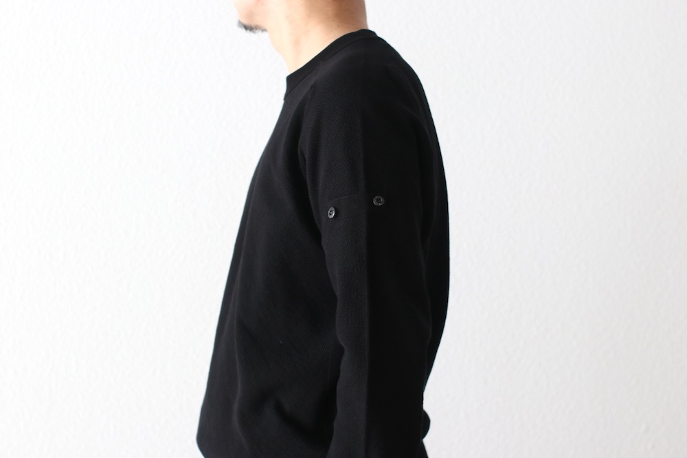 STONE ISLAND(���ȡ��󥢥����� ) "Wappen Patch Crewneck Cotton Knit"