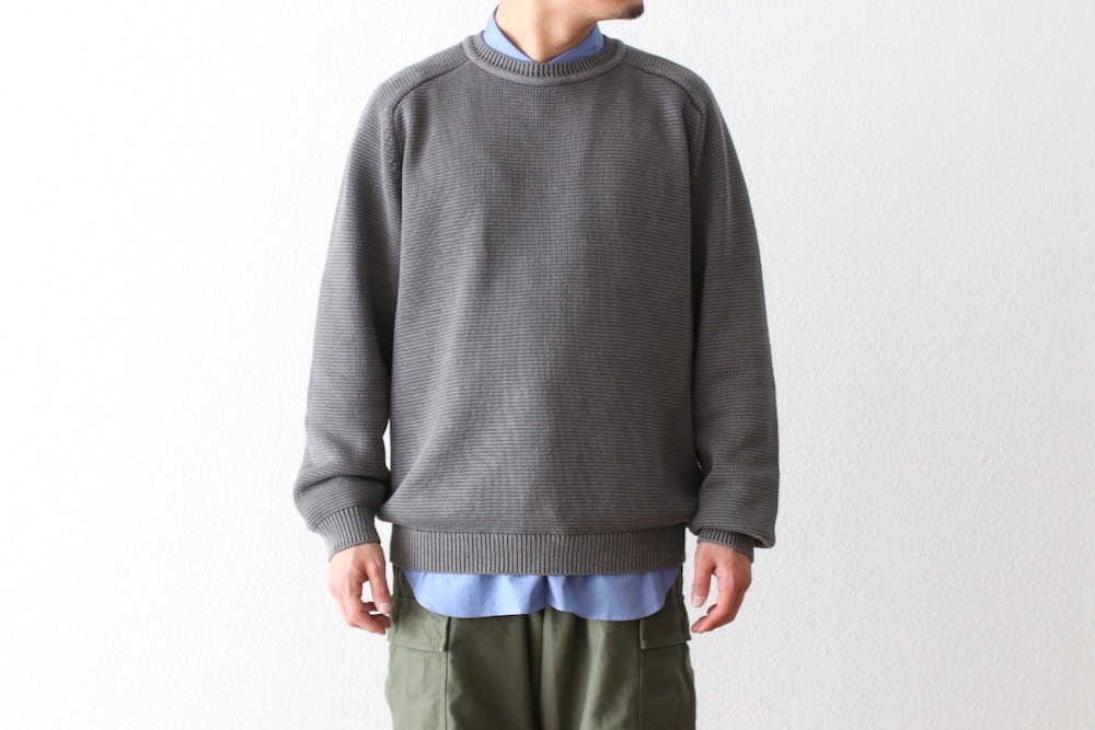 nonnative(�Υ�ͥ��ƥ���) "WORKER PULLOVER SWEATER COTTON YARN"