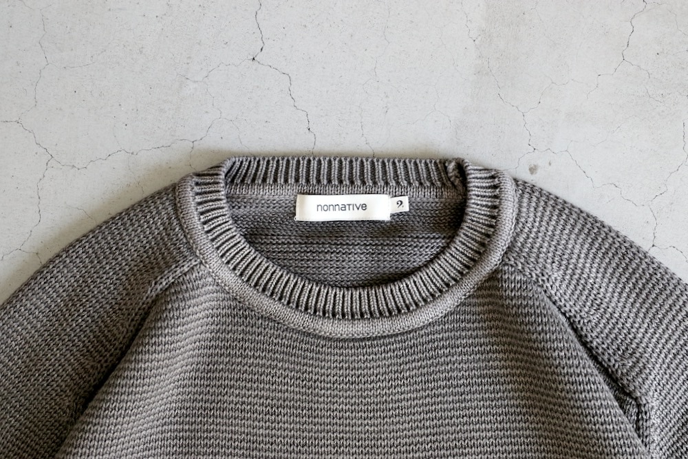 nonnative(�Υ�ͥ��ƥ���) "WORKER PULLOVER SWEATER COTTON YARN"