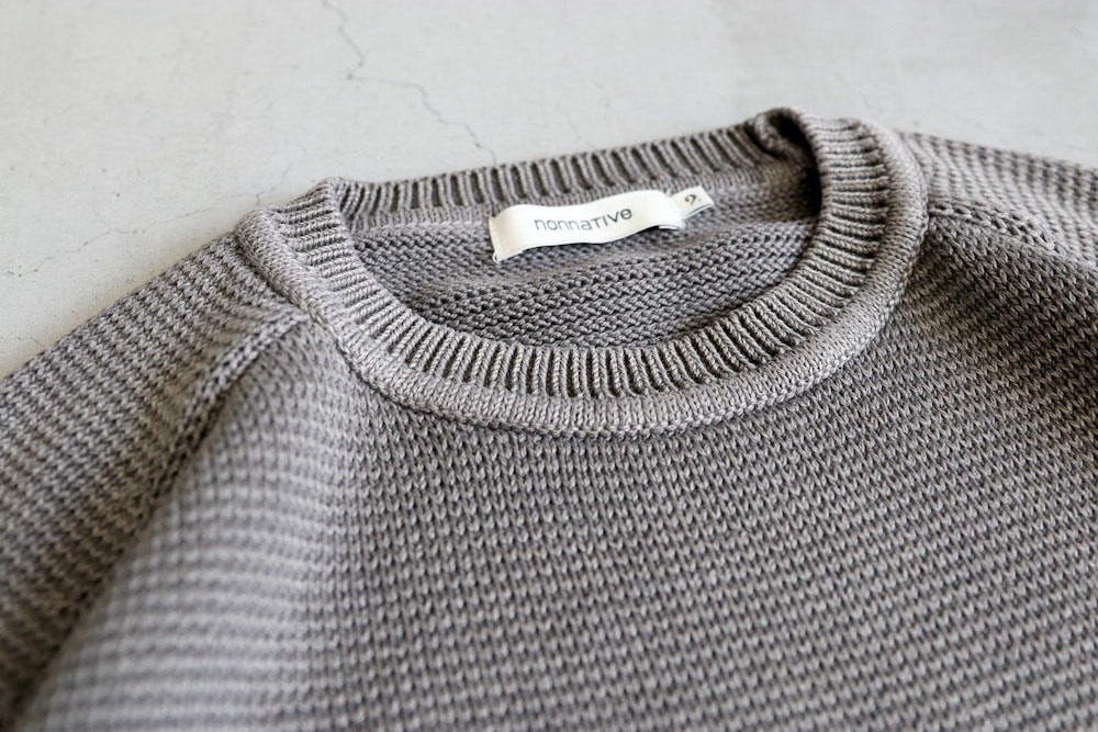nonnative(�Υ�ͥ��ƥ���) "WORKER PULLOVER SWEATER COTTON YARN"