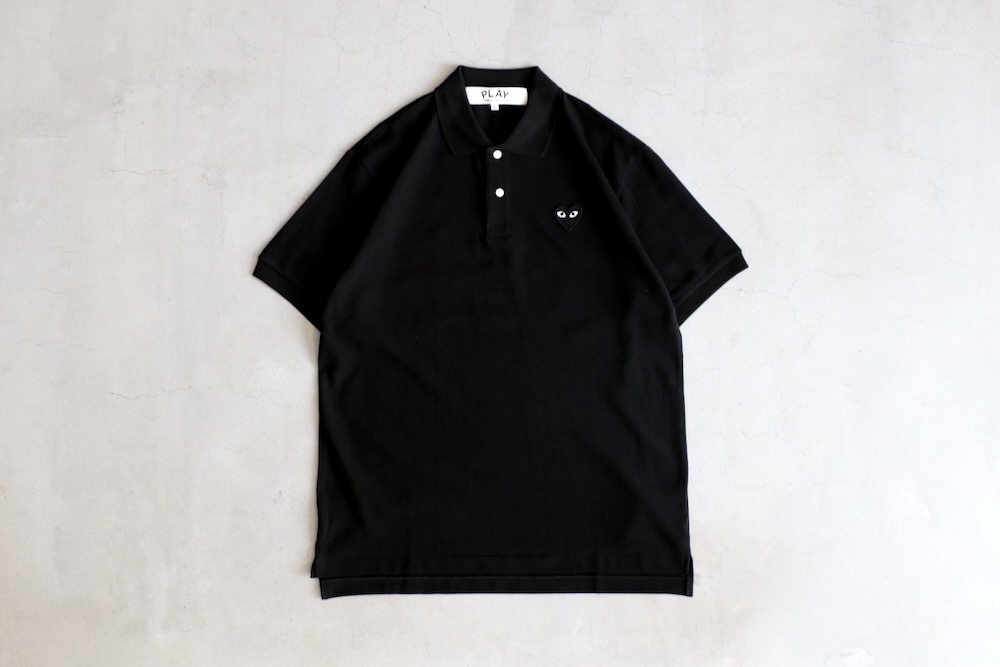 【良品】PLAY COMME des GARÇONS ポロシャツ ブラック sX5ur4VvSnQzEmB8X5G62DeUiEnRvM