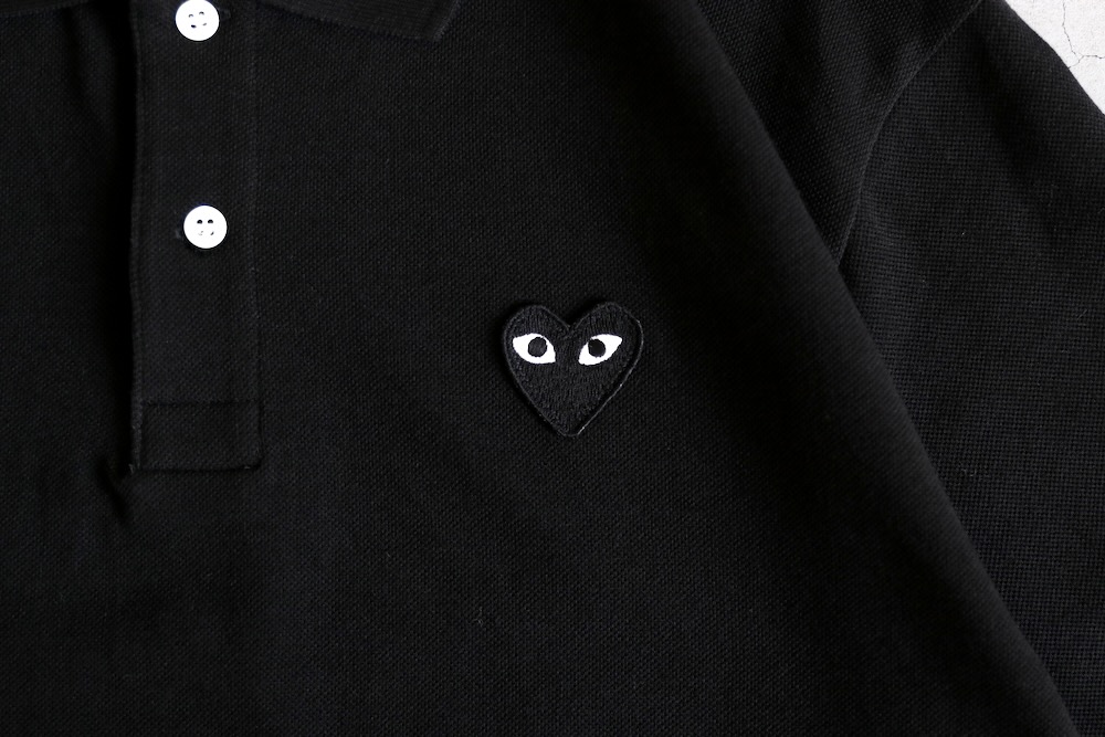 PLAY COMME des GARCONS(�ץ쥤 ���� �� ����륽��) "PLAY POLO SHIRTS BLACK HEART AX-T078-051 / AX-T066-051"