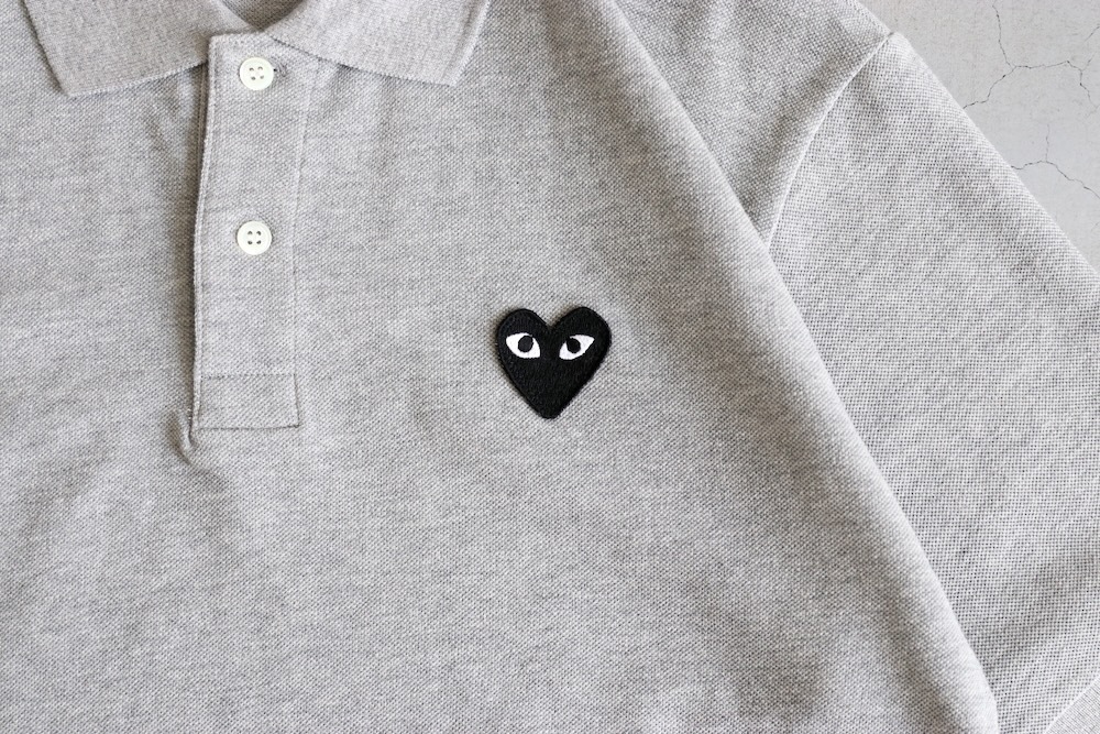 PLAY COMME des GARCONS(�ץ쥤 ���� �� ����륽��) "PLAY POLO SHIRTS BLACK HEART AX-T078-051 / AX-T066-051"