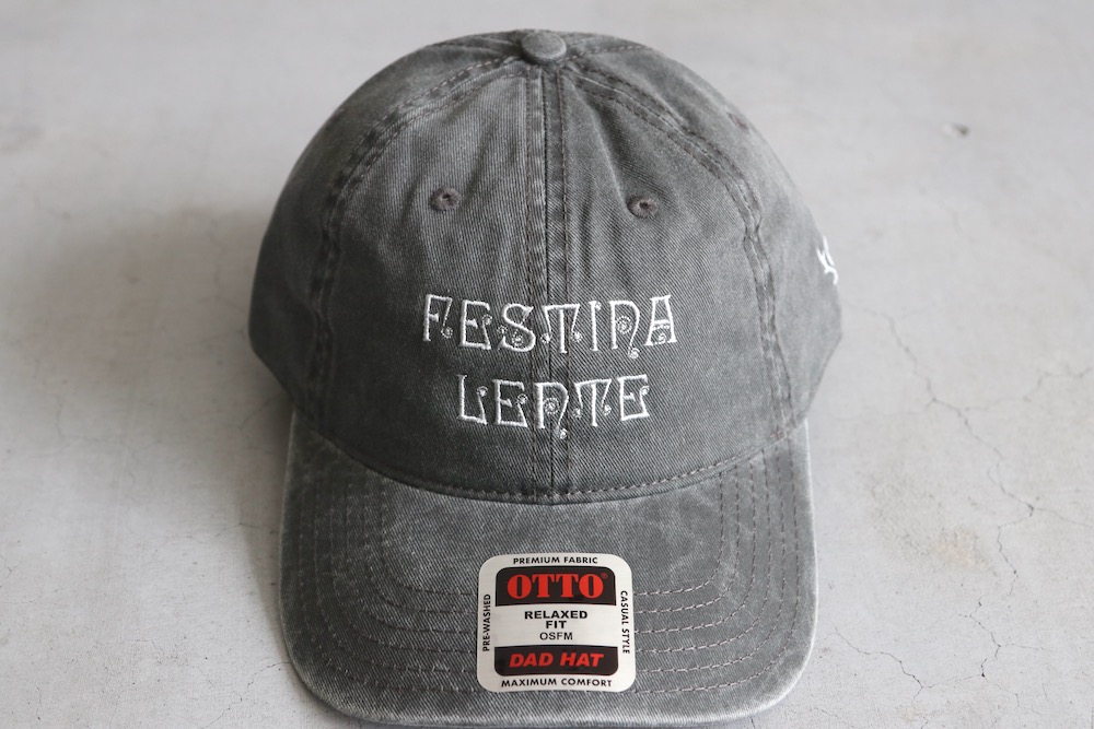 ��8.28 Release / limited��South2 West8 x OTTO(�������ġ� �������ȥ����� �� ���åȡ�) "6 Panel Cap - FESTINA LENTE"