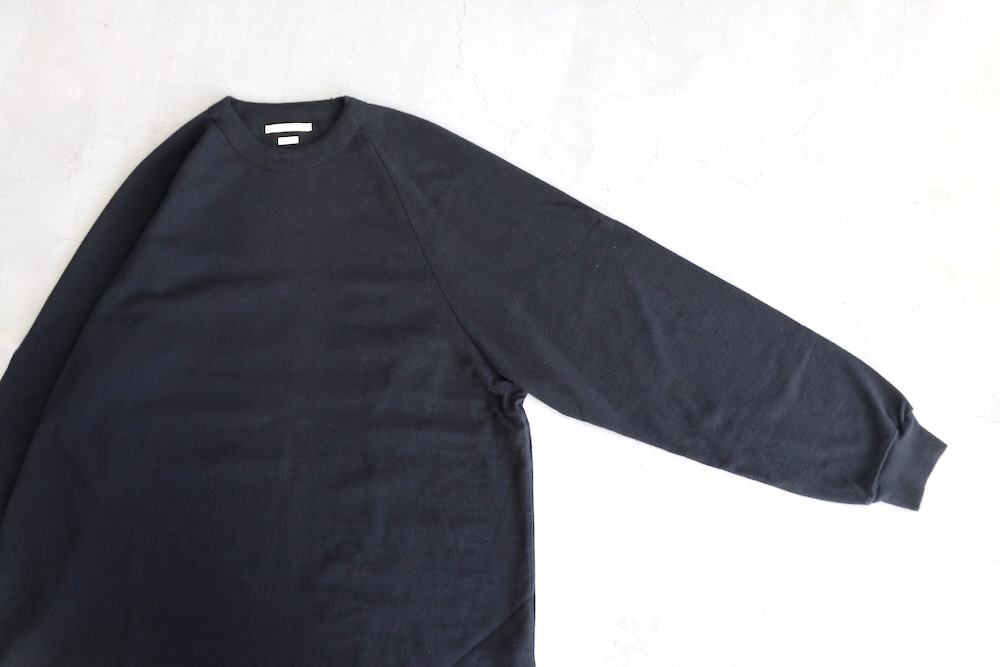 blurhms Co/Silk Nep Raglan Tee ブラームス blurhms (ブラームス) Co/Silk Nep Baseball Raglan Tee
