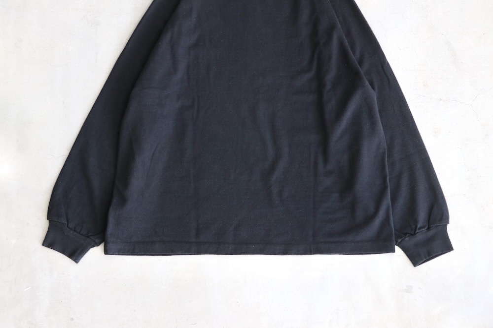 blurhms Co/Silk Nep Raglan Tee ブラームス blurhms (ブラームス) Co/Silk Nep Baseball Raglan Tee