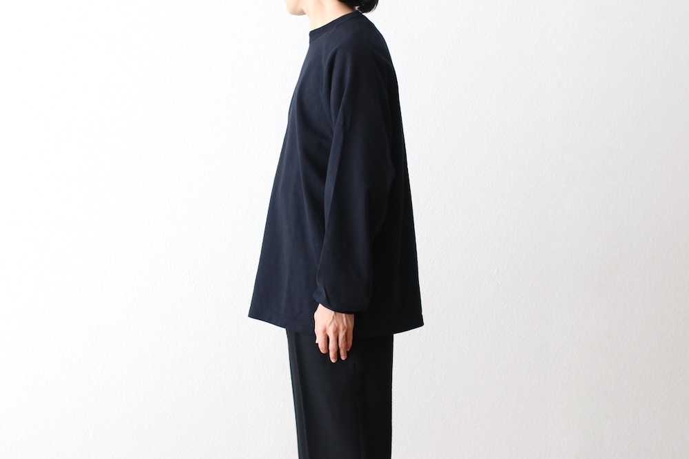 blurhms(�֥顼�ॹ) "Co/Silk Nep Raglan Tee"