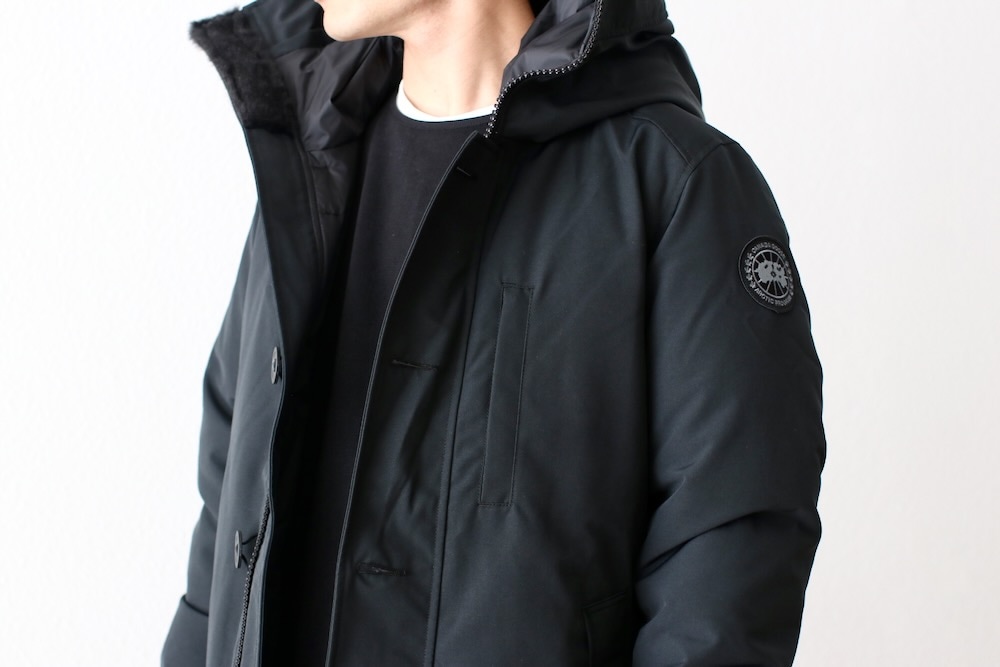 limited】 CANADA GOOSE (カナダグース) “Jasper Parka Black