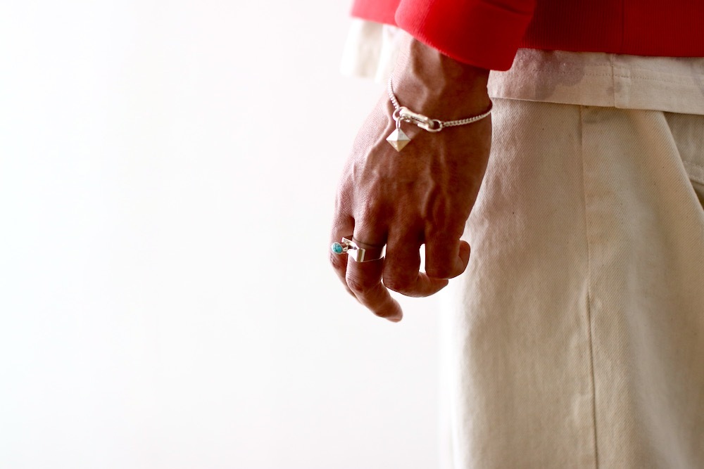 Indian Jewelry (����ǥ����� ���奨�꡼) "Silver Ring - Morenci Turquoise -"