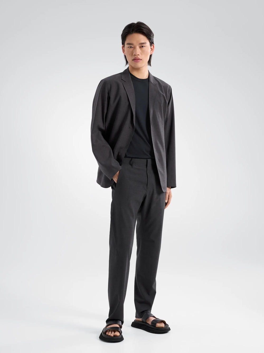 ☆24ss新品残り1☆VEILANCE CONVEX WOOL PANT 30 Veilance Convex Wool Pant | REVERSIBLE