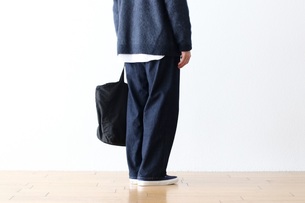 JAPAN MADE / itten. (åƥ) "itten 09 classic trousers - denim Water proof-"