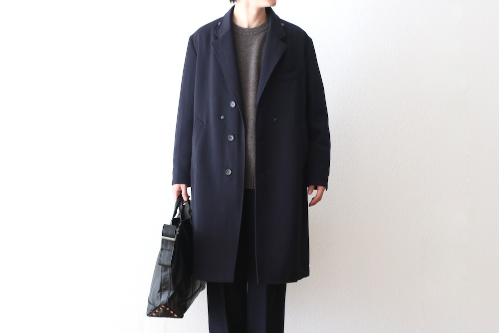 【美品】エンジニアードガーメンツ チェスターコート　ネイビー　Mサイズ　旧タグ Engineered Garments (エンジニアードガーメンツ) 