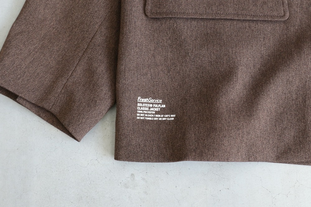 FreshService(�ե�å��奵���ӥ�)"SOLOTEX FULFLAN CLASSIC JACKET"