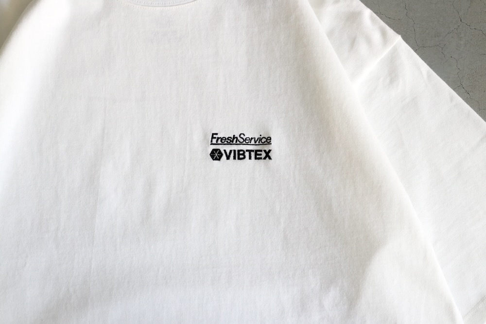 5.31 12:00 ReleaseFreshService(եå奵ӥ) "VIBTEX for FreshService S/S CREW NECK TEE"