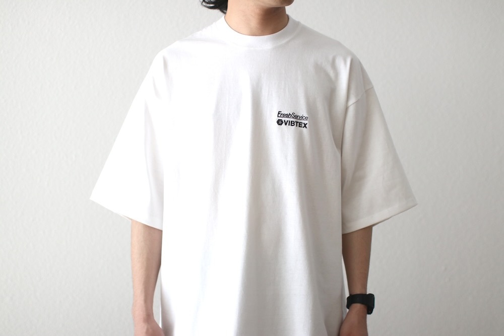 5.31 12:00 ReleaseFreshService(եå奵ӥ) "VIBTEX for FreshService S/S CREW NECK TEE"