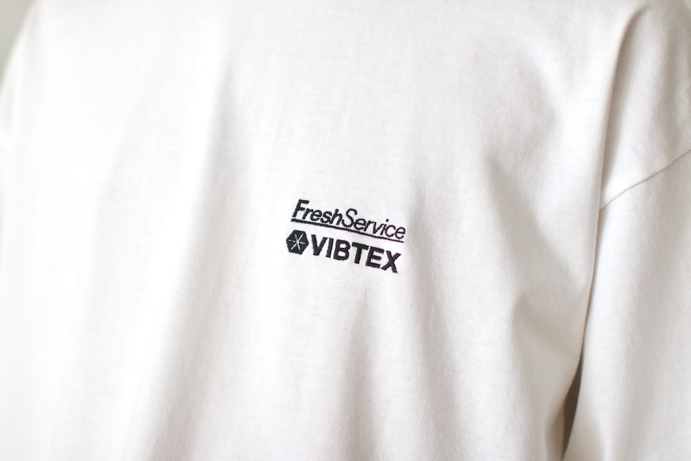 5.31 12:00 ReleaseFreshService(եå奵ӥ) "VIBTEX for FreshService S/S CREW NECK TEE"