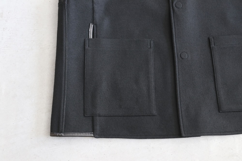 ssstein(奿) "BONDED LEATHER VEST"