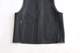 ssstein(奿) "BONDED LEATHER VEST"