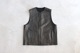 ssstein(奿) "BONDED LEATHER VEST"