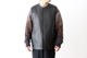 ssstein(奿) "BONDED LEATHER VEST"