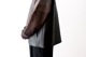 ssstein(奿) "BONDED LEATHER VEST"