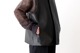 ssstein(奿) "BONDED LEATHER VEST"