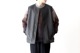 ssstein(奿) "BONDED LEATHER VEST"