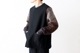 ssstein(奿) "BONDED LEATHER VEST"