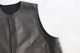 ssstein(奿) "BONDED LEATHER VEST"