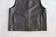 ssstein(奿) "BONDED LEATHER VEST"