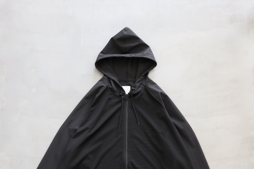 S.F.C MESH SPORTY HOODIE メッシュ フーディ ジャケット S.F.C MESH SPORTY HOODIE / Black | FLATBUSH（フラット