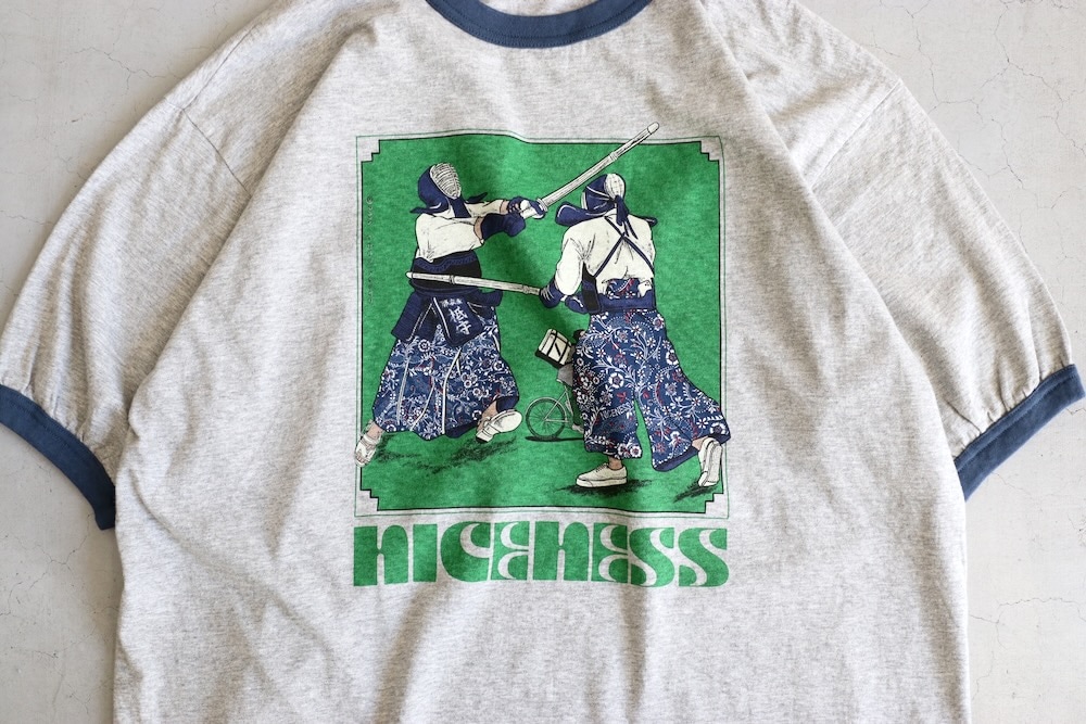 NICENESS J.ATHENA JUDO RINGER TEE ナイスネス NICENESS 25SS J.ATHENA / Judo Ringer Tee – Vintage Concept Store