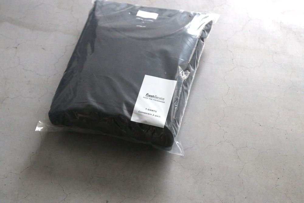 FreshService(եå奵ӥ) "2-PACK CORPORATE L/S TEE  -WHITE or BLACK-"