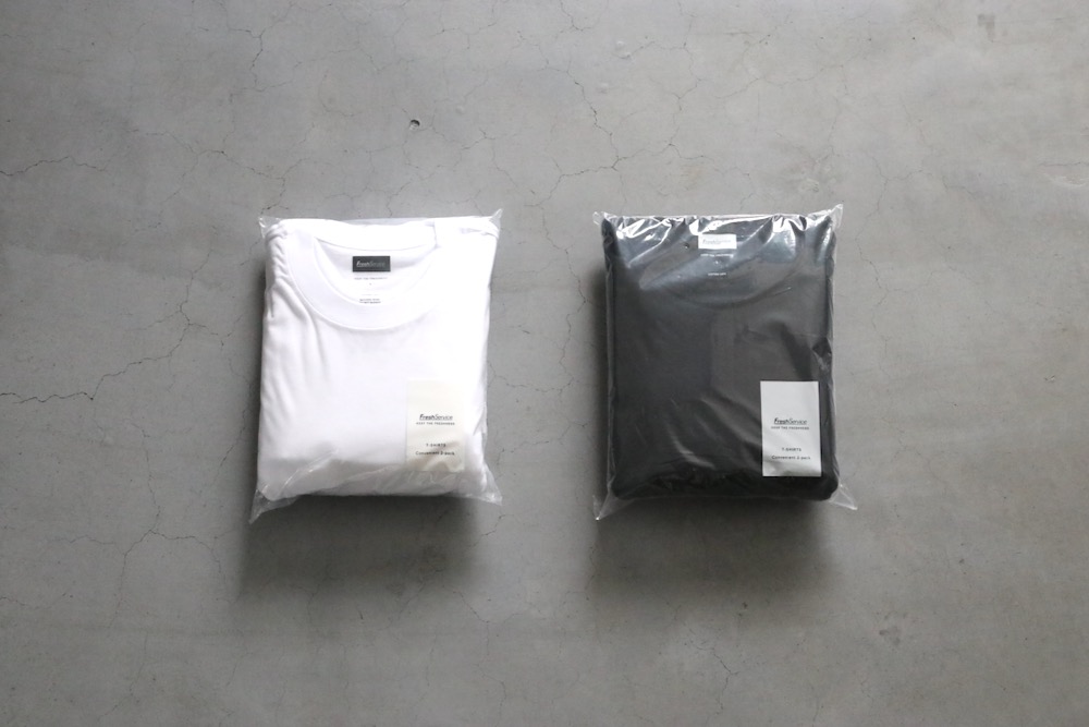 FreshService(եå奵ӥ) "2-PACK CORPORATE L/S TEE  -WHITE or BLACK-"