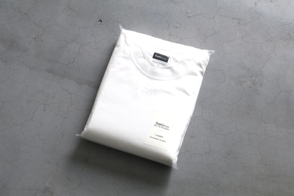 FreshService(եå奵ӥ) "2-PACK CORPORATE L/S TEE  -WHITE or BLACK-"