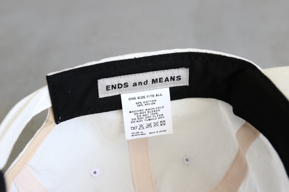 ENDS AND MEANS  (����ɥ���ɥߡ��� ) "6 Panels Cap"