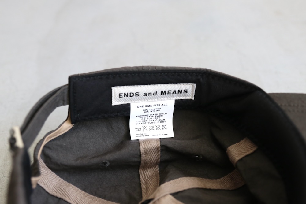 ENDS AND MEANS  (����ɥ���ɥߡ��� ) "6 Panels Cap"