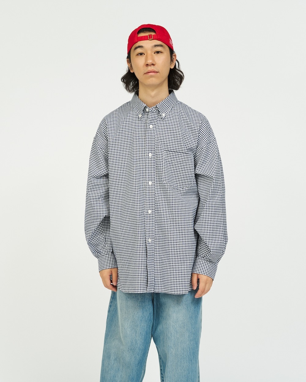 FreshService(�ե�å��奵���ӥ�) "DRY OXFORD CORPORATE L/S B.D SHIRT"