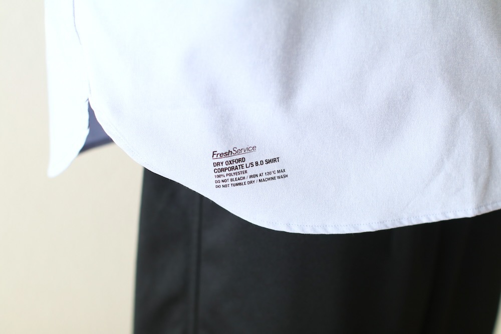 FreshService(�ե�å��奵���ӥ�) "DRY OXFORD CORPORATE L/S B.D SHIRT"