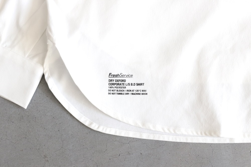 FreshService(�ե�å��奵���ӥ�) "DRY OXFORD CORPORATE L/S B.D SHIRT"