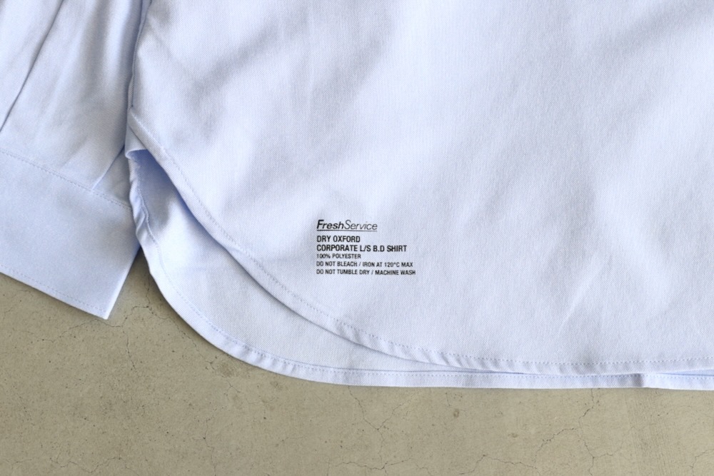 FreshService(�ե�å��奵���ӥ�) "DRY OXFORD CORPORATE L/S B.D SHIRT"