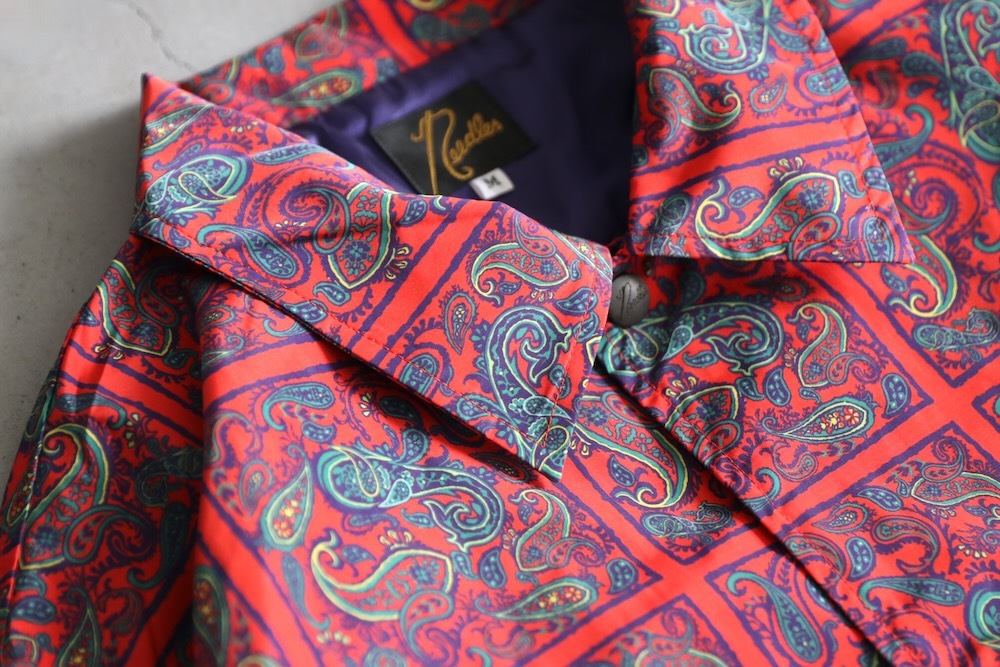 Needles(�ˡ��ɥ륺) "Coach Jacket - Poly Taffeta / Printed"