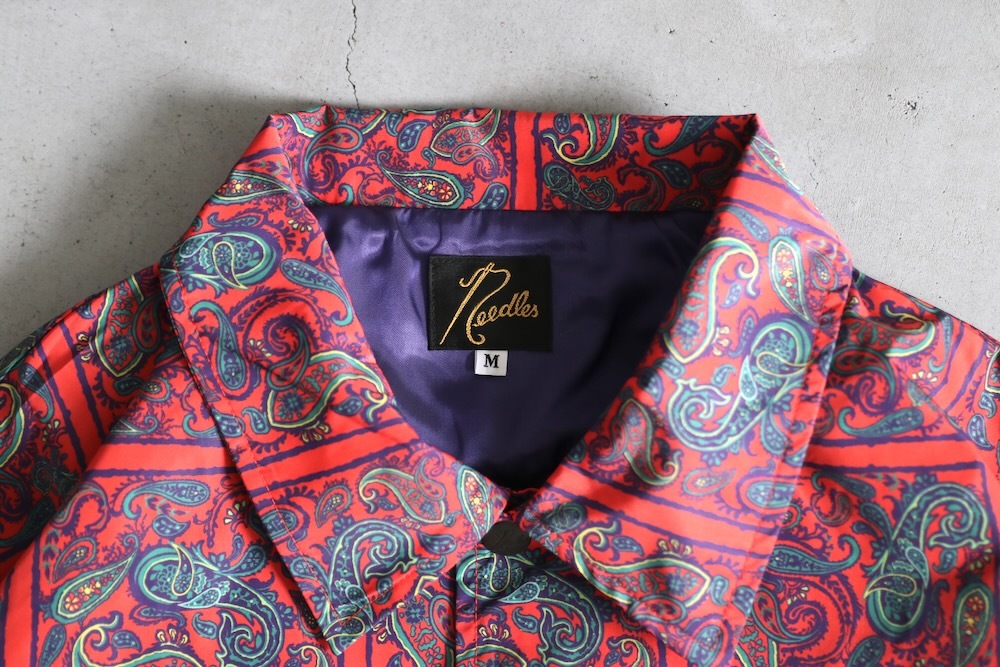 Needles(�ˡ��ɥ륺) "Coach Jacket - Poly Taffeta / Printed"
