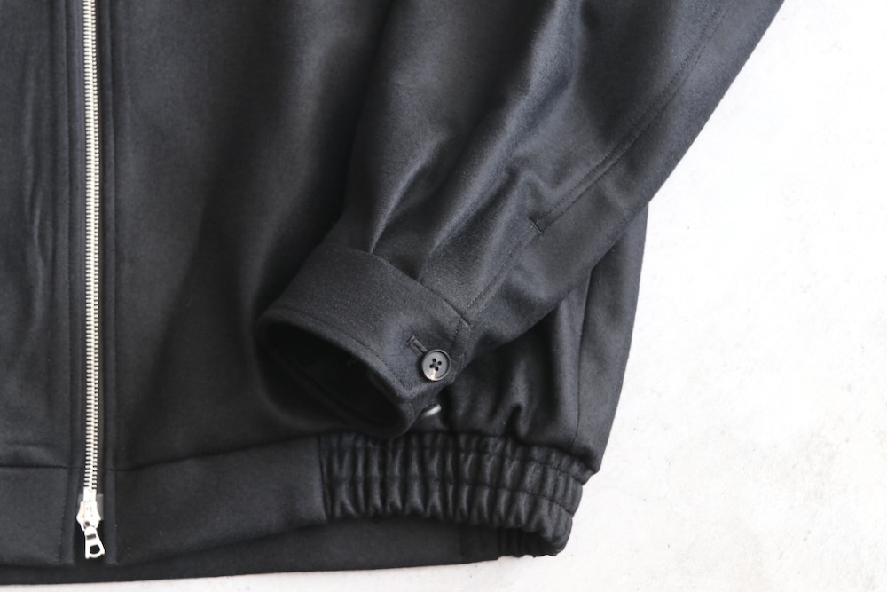 ssstein(奿) "MELTON ZIP UP BLOUSON"