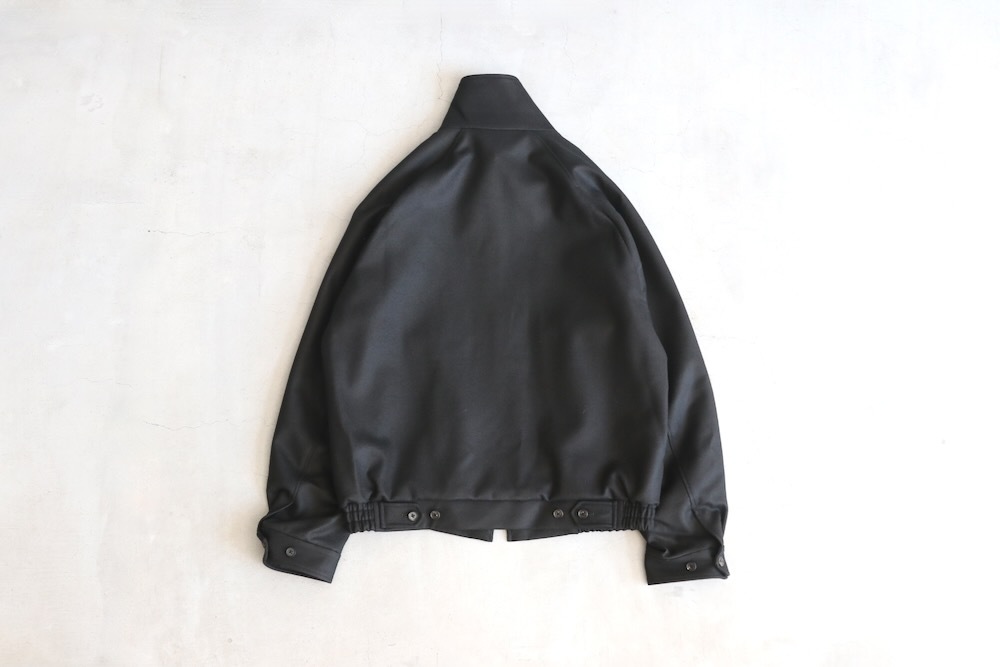 ssstein(奿) "MELTON ZIP UP BLOUSON"