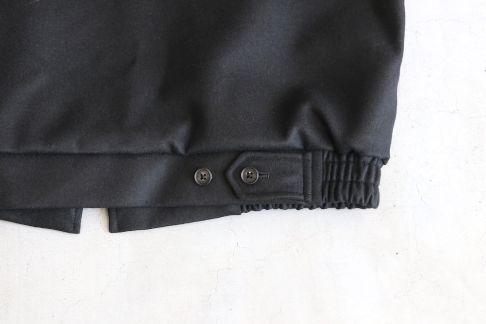 ssstein(奿) "MELTON ZIP UP BLOUSON"